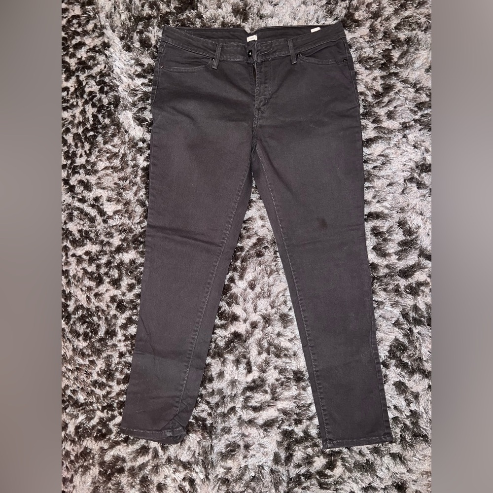 Levi’s gray wash Jean legging - Picture 2 of 7